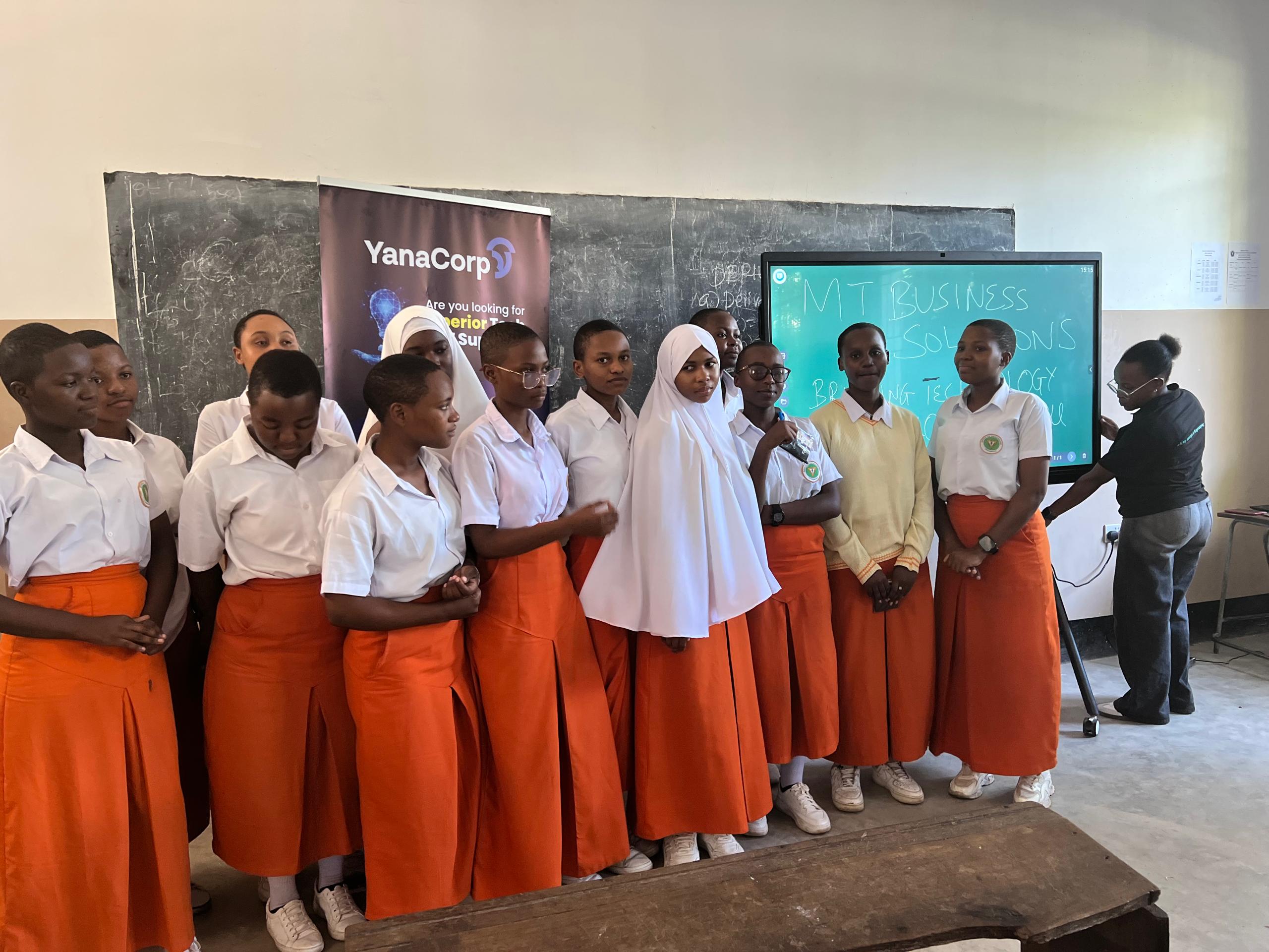 YanaCorp’s CSR Program at Jangwani Secondary School
